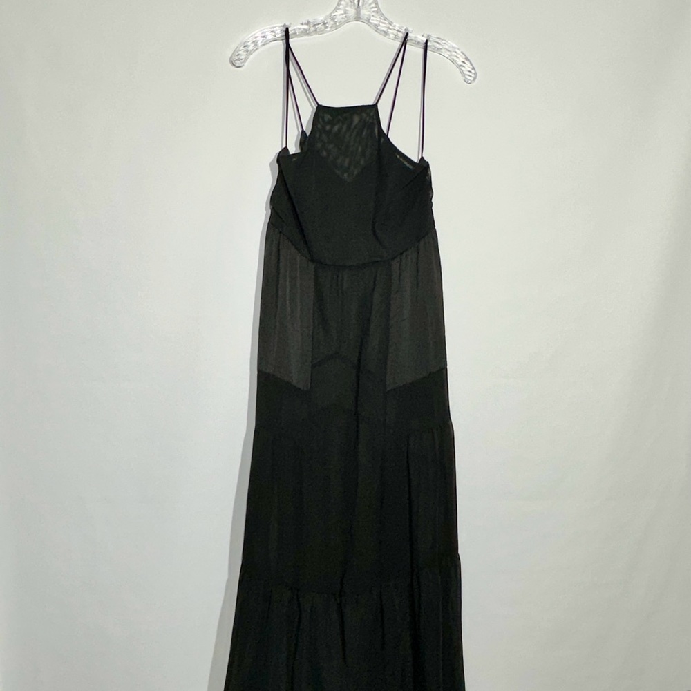 Zara Collection Maxi Patchwork Sheer Slip Dress - Picture 10 of 16